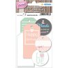Etichette regalo Herma HOME Colorate, con filo