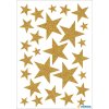 Herma stelle magiche adesive oro, glitterate