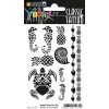 Herma FASHIONLine classic Tattoo Black Caribbean