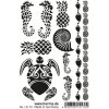 Herma FASHIONLine classic Tattoo Black Caribbean