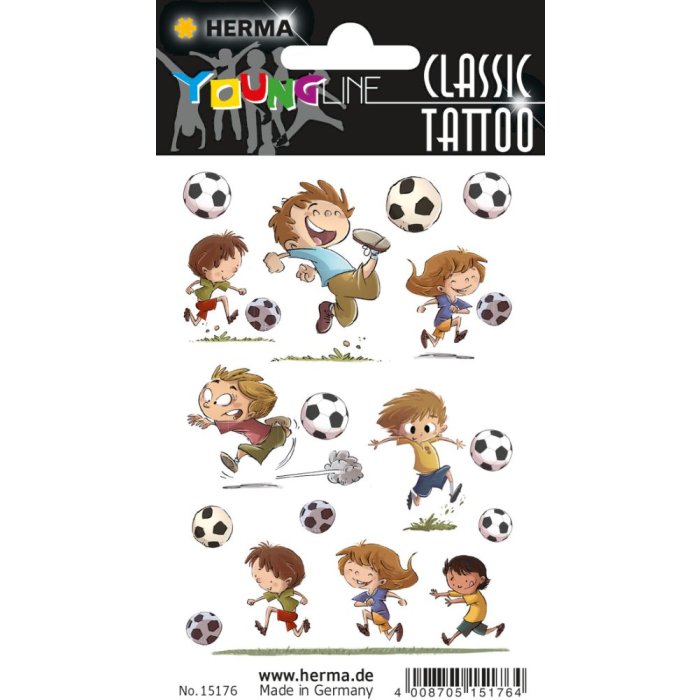 Herma FASHIONLine CLASSIC Tattoo Colour Soccers