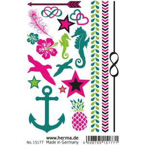 Herma FASHIONLine CLASSIC Tattoo Colour Summerfeeling