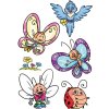 Herma FASHIONLine CLASSIC Colore per tatuaggi Butterfly & Friends