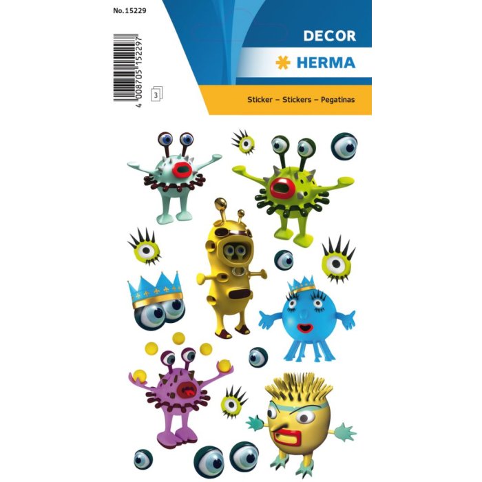 Mostro adesivo Herma DECOR WG