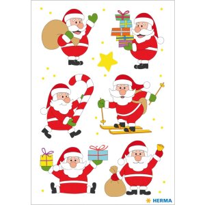 Herma DECOR Adesivo Amico Babbo Natale