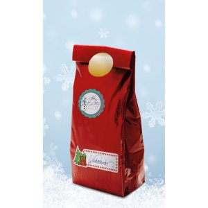 Herma DECOR adesivi regalo auguri di Natale, brillantinati