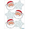 Herma DECOR Adesivo Babbo Natale Auguri