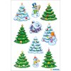 Herma DECOR Adesivo Natale Foresta Invernale