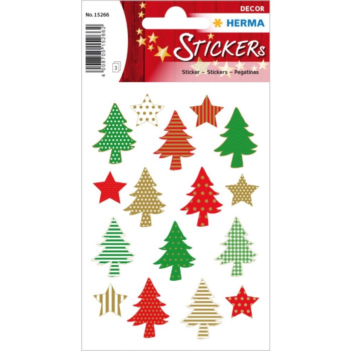 Adesivo Herma DECOR Oh Albero di Natale