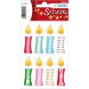 Herma DECOR Adesivi Candele di Natale