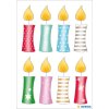 Herma DECOR Adesivi Candele di Natale