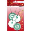 Herma MAGIC Etichetta regalo 3D Ø 5 cm, verde argento
