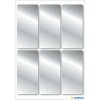 Etichette Herma DECOR argento 26 x 54 mm 18 pz.