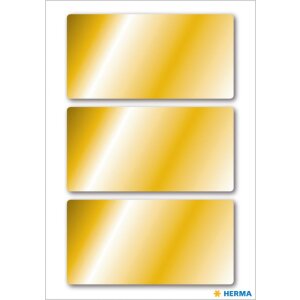 Etichette Herma DECOR oro 34 x 67 mm 9 pz.
