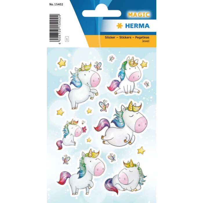 Herma magic Sticker Unicorn Stardust, Jewel