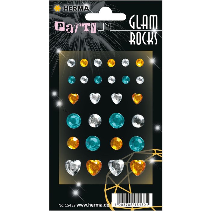 Herma FASHIONLine Glam Rocks Diamonds Oro e Argento