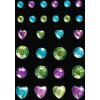 Herma FASHIONLine Glam Rocks Diamanti Menta e Azzurro