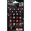 Herma FASHIONLine Glam Rocks Diamonds Rosso e Argento