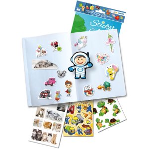 Album di figurine Herma per bambini, A5, "Avventura pirata" (16 pagine, vuoto)
