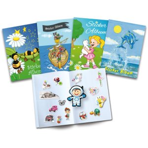 Herma Sticker scrapbook per bambini, a5, "Best friends" (16 pagine, bianco)