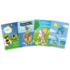 Herma Sticker scrapbook per bambini, a5, "Best friends" (16 pagine, bianco)