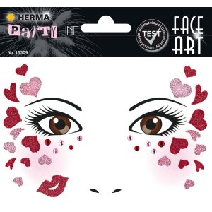 Herma FASHIONLine Face Art Adesivo Amore