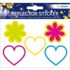 Adesivo riflettore Herma cuori + fiori