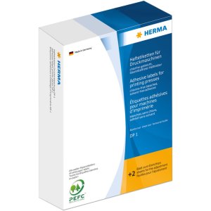Etichette adesive Herma per macchine da stampa DP1, 12 x...