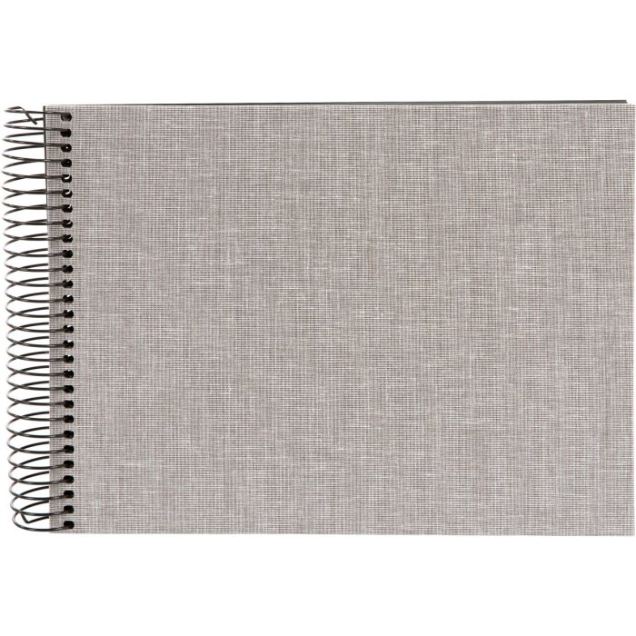 Album a spirale Goldbuch Summertime grigio 24x17 cm 40 pagine nere