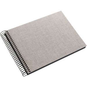 Album a spirale Goldbuch Summertime grigio 24x17 cm 40 pagine nere