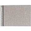 Album a spirale Goldbuch Summertime grigio 24x17 cm 40 pagine nere