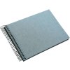 Album a spirale Goldbuch Summertime blu-grigio 24x17 cm 40 pagine nere