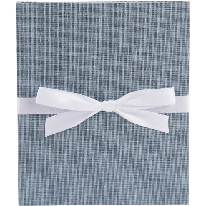 Goldbuch Leporello Summertime blu-grigio 10 foto 13x18 cm