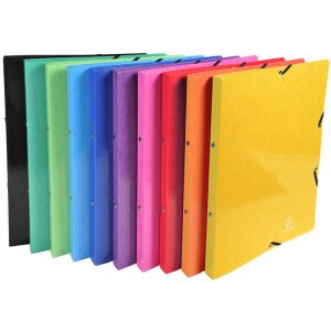Raccoglitore ad anelli con dorso elastico 20mm, 32x25cm...