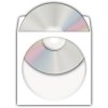Buste di carta per CD bianche con superficie adesiva 1000 pz.
