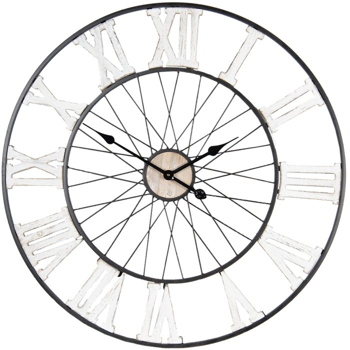 Orologio Ø 80x4 cm - 1xAA bianco - 5KL0136
