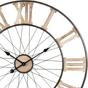 Orologio Ø 80x4 cm - 1xAA bianco - 5KL0136