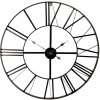 Orologio Ø 80x4 cm - 1xAA Bianco - Nero - 5KL0140M