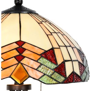Lampada da tavolo Tiffany Komplet Ø 40 cm multicolore - 5LL-5961