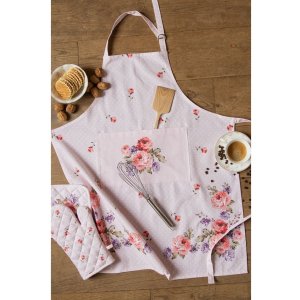 Clayre & Eef TWFBO Zuppiera Ø 15 cm Fiori in porcellana multicolore Rotonda