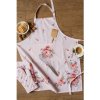 Clayre & Eef TWFBO Zuppiera Ø 15 cm Fiori in porcellana multicolore Rotonda