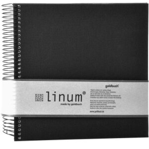 Album a spirale Goldbuch Linum 22x20 cm 40 pagine color...