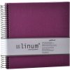 Album a spirale Goldbuch Linum 22x20 cm 40 pagine color crema