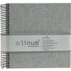 Album a spirale Goldbuch Linum 22x20 cm 40 pagine color crema