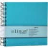 Album a spirale Goldbuch Linum 22x20 cm 40 pagine color crema