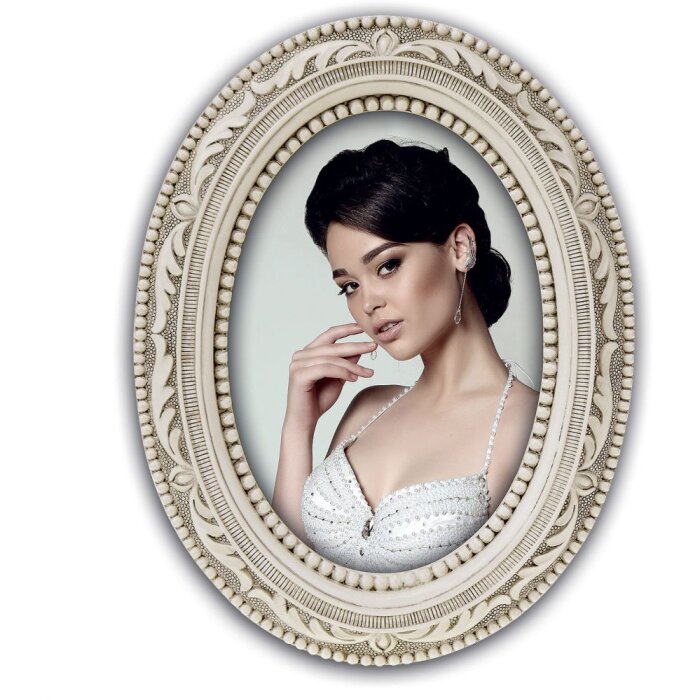 Neuchatel Photo Frame 10x15 cm ovale