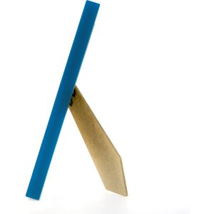 Cornice di legno Messico 10x15 cm blu