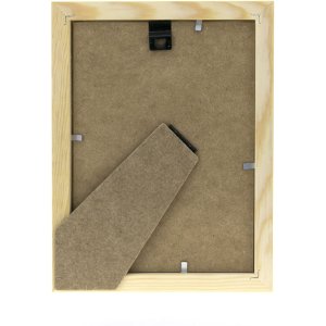 Cornice di legno Messico 13x18 cm arancione