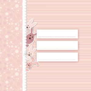 Cinzia Baby Album 31x31 cm rosa