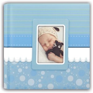 ZEP Album per bambini Cinzia 31x31 cm blu 60 pagine bianche